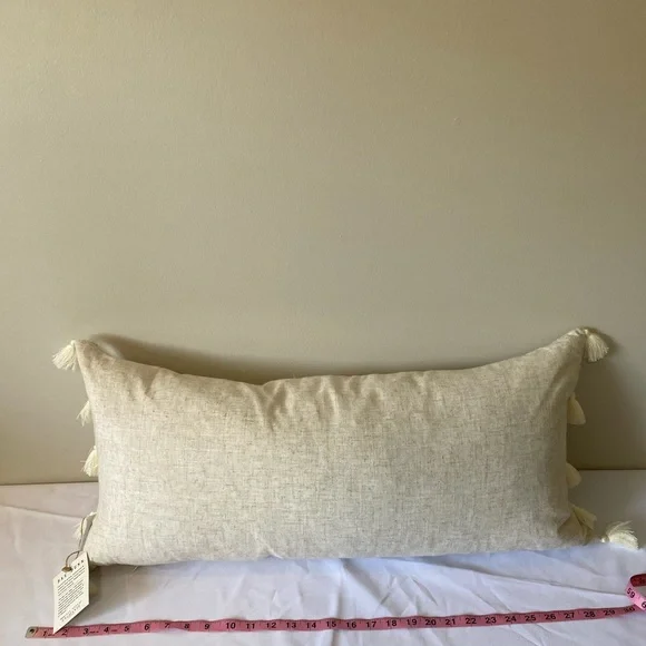 Rae Dunn Pillow with Bunny Design - Picture 6 of 7